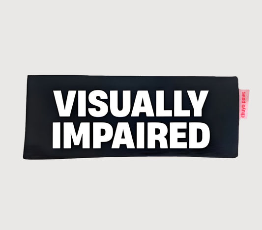 Visually Impaired Leash Wrap/Leash Sleeve